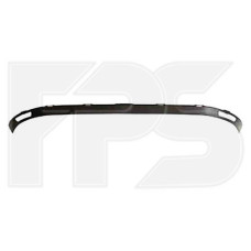 Спойлер переднього бампера Renault Dokker/Lodgy 2012- (FPS) чорний