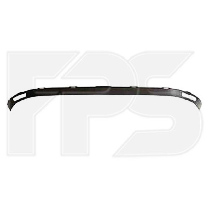 Спойлер переднього бампера Renault Dokker/Lodgy 2012- (FPS) чорний