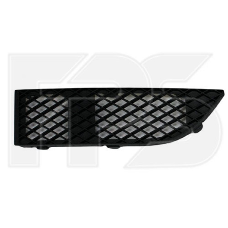 Решітка переднього бампера ліва BMW 7 E65 01-05 (чорна) (FPS) 51117135563