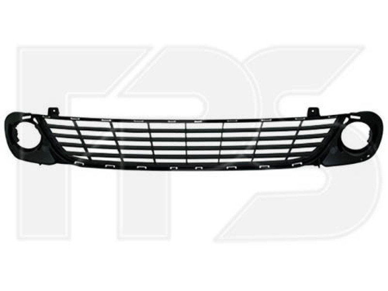 Решітка бампера середня Dacia Lodgy 12- (з отв. під ) (FPS)