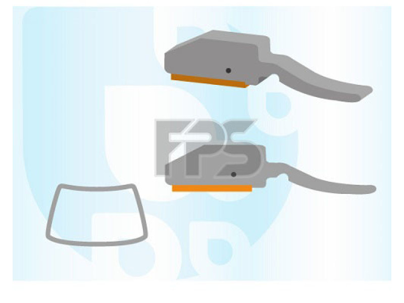 Молдинг лобового скла Hyundai Tucson 16- (Icor)