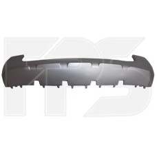 Накладка бампера переднього середня Skoda Yeti 2009-2014 (сірий металік) FPS