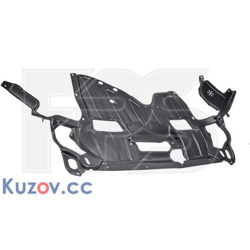 Захист переднього бампера пластикова Honda Accord Coupe 2008-2012 FPS