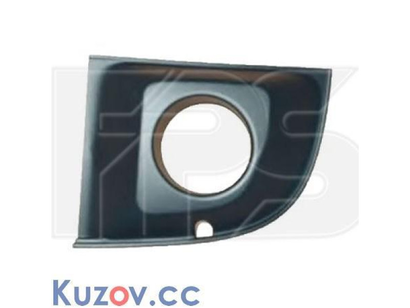 Решітка бампера права Fiat 500 07-15 (з отв.) (FPS)