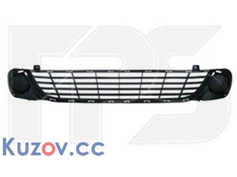 Решітка бампера середня Dacia Lodgy 12- (без отв. ) (FPS)