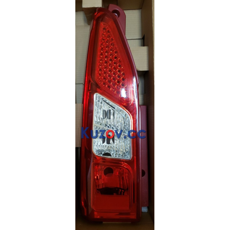 Ліхтар задній Citroen Berlingo, Peugeot Partner 08-12 лівий (Depo) 1 двері