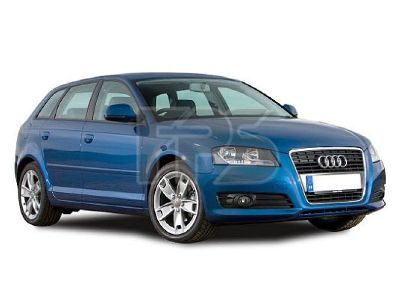 Бічне скло передніх дверей праве Audi A3 03-12 5-дв. хетчбек (XYG)