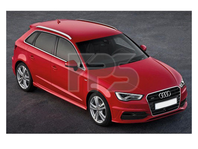 Скло дверне переднє ліве Audi A3 12-20 хетчбек 5 дв. (XYG)
