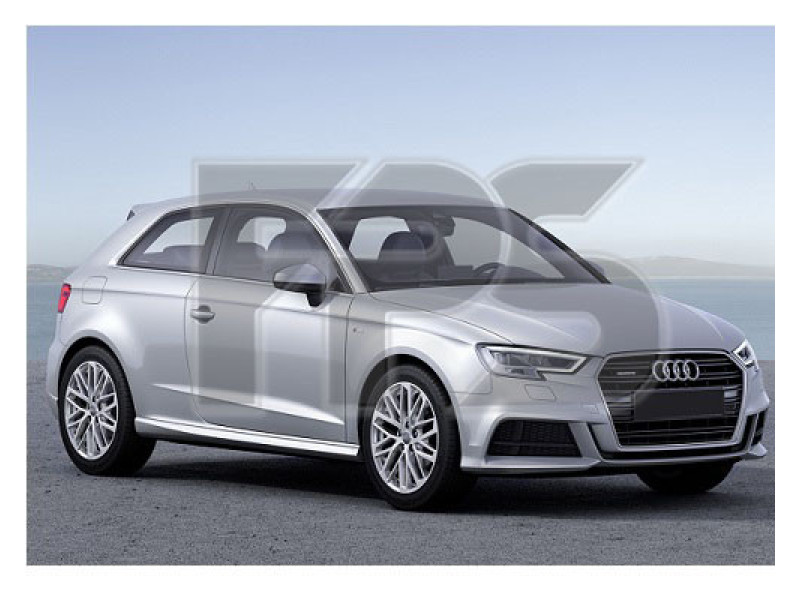 Скло дверне переднє праве Audi A3 12-20 хетчбек 3 дв. (XYG)