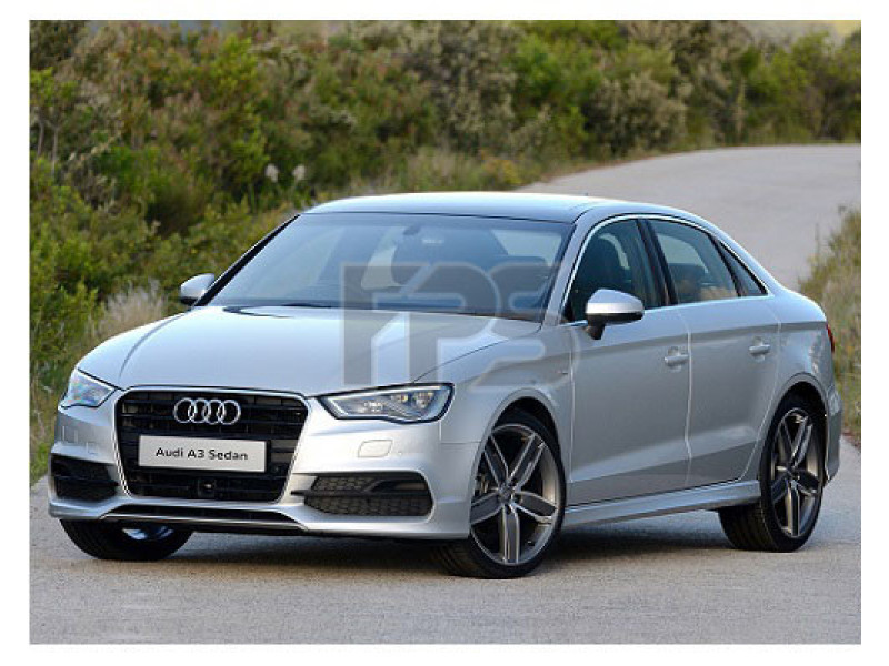 Скло дверне заднє ліве Audi A3 12-20 седан (Sekurit)