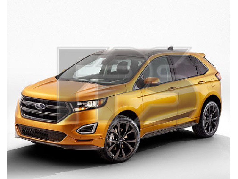 Скло дверне заднє ліве Ford Edge 16- (XYG)