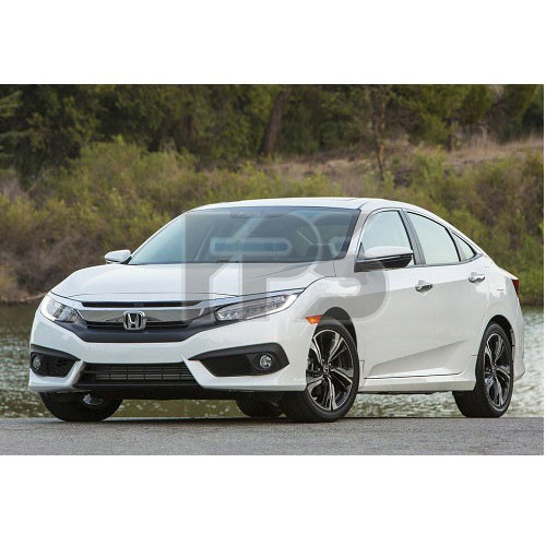 Скло дверне переднє праве Honda Civic FC 16 - седан (XYG)
