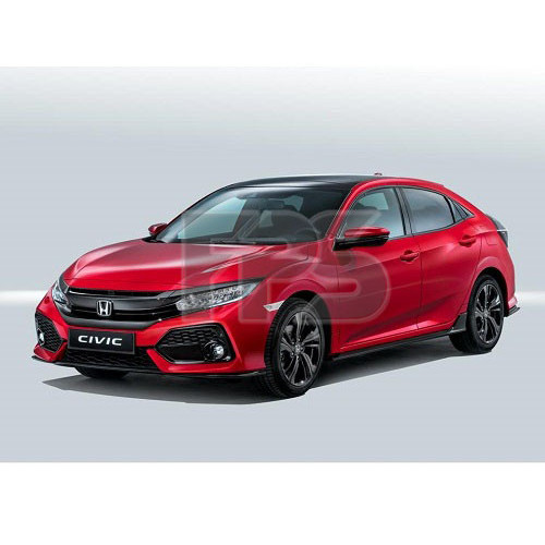 Скло дверне переднє ліве Honda Civic 10 FK 16- хетчбек Sekurit