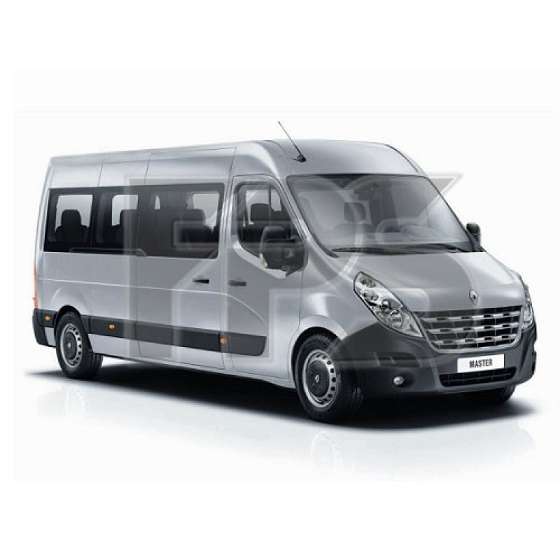 Скло дверне переднє ліве Renault Master 3 10-, Opel Movano B 10- (XYG)