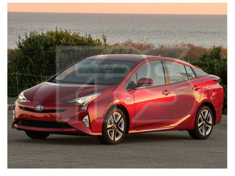 Бічне скло задніх дверей праве Toyota Prius 15- (XYG)
