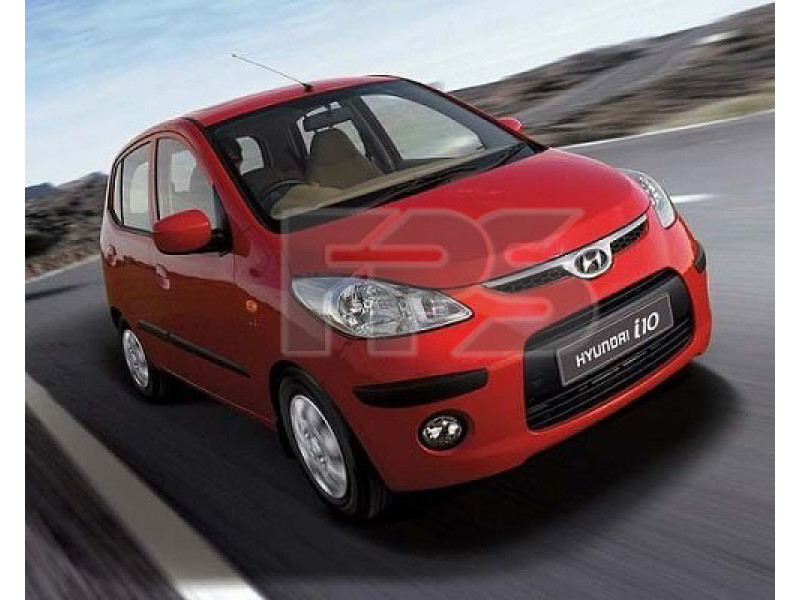 Скло дверне переднє ліве Hyundai I10 08-13 (XYG)