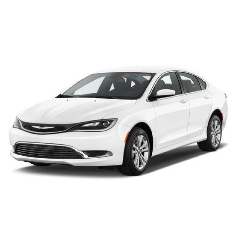 Решітка бампера середня Chrysler 200 14-17 (Tempest) 68202988AC