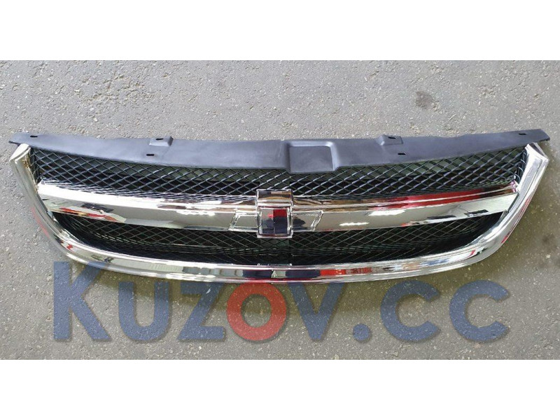 Решітка радіатора Chevrolet Lacetti (03-13) седан, універсал - хром рамка (FPS) 95015354