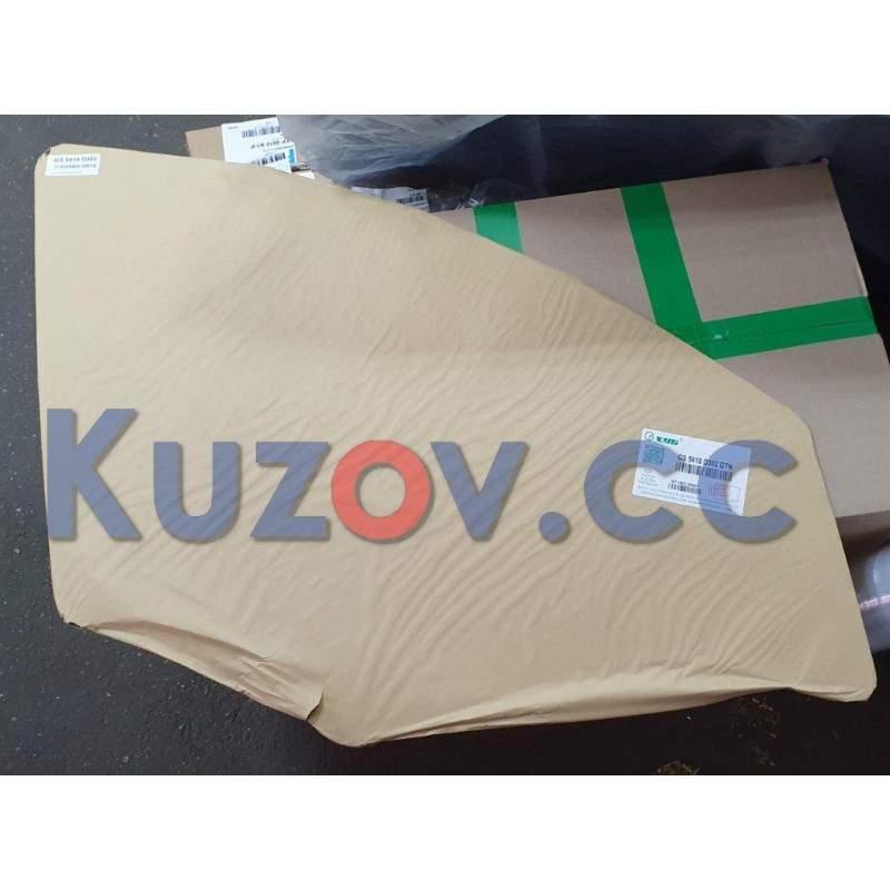 Скло дверне переднє ліве Renault Duster 10-18, Renault Sandero 1 08-13 (Sekurit)