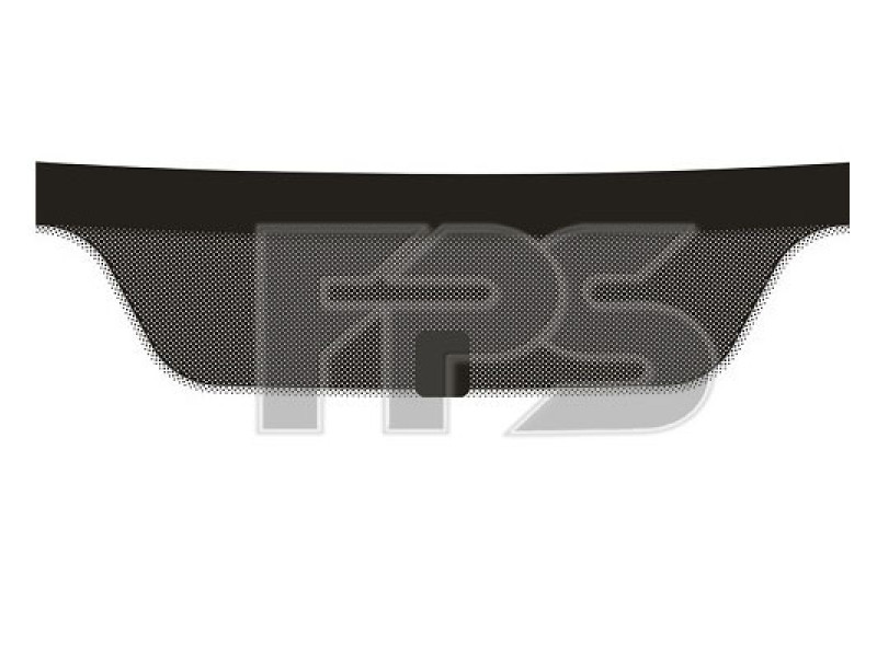 Молдінг лобового скла Honda Accord 99-02 (Icor) П-подібний