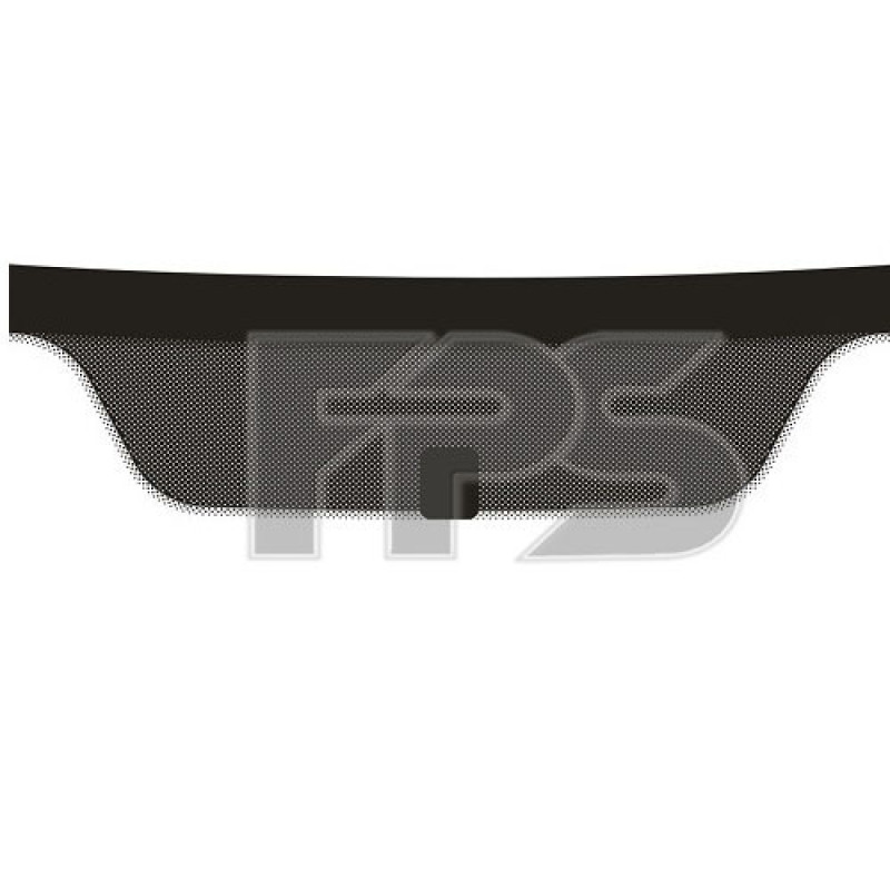 Молдінг лобового скла Honda Accord 99-02 (Icor) П-подібний