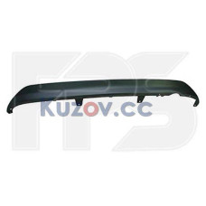 Спойлер заднього бампера (чорний) Peugeot 208 12- (FPS)