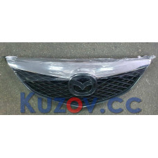 Решітка радіатора Mazda 6 02-06 комплект, з накладкою (FPS) GK2A50710B
