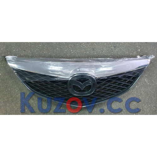 Решітка радіатора Mazda 6 2002-2006 комплект, з накладкою FPS GK2A50710B