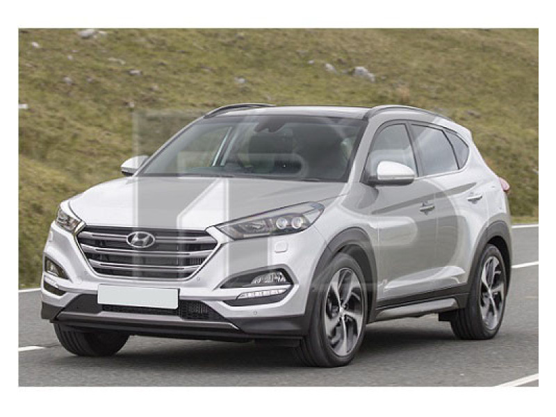 Скло дверне переднє праве Hyundai Tucson TL 16- (Sekurit)