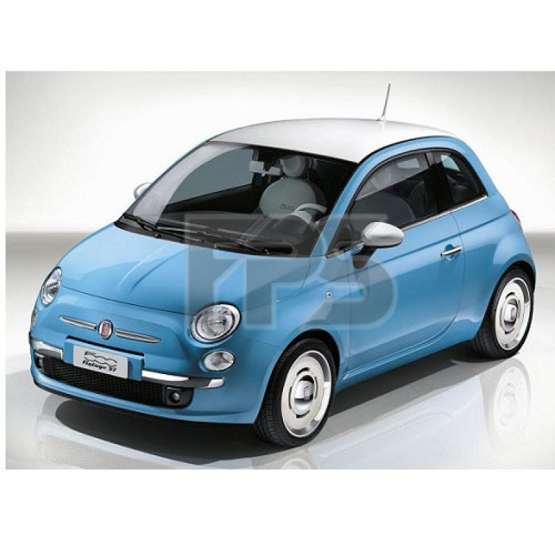 Скло дверне переднє ліве Fiat 500 07-15, 15- (XYG)