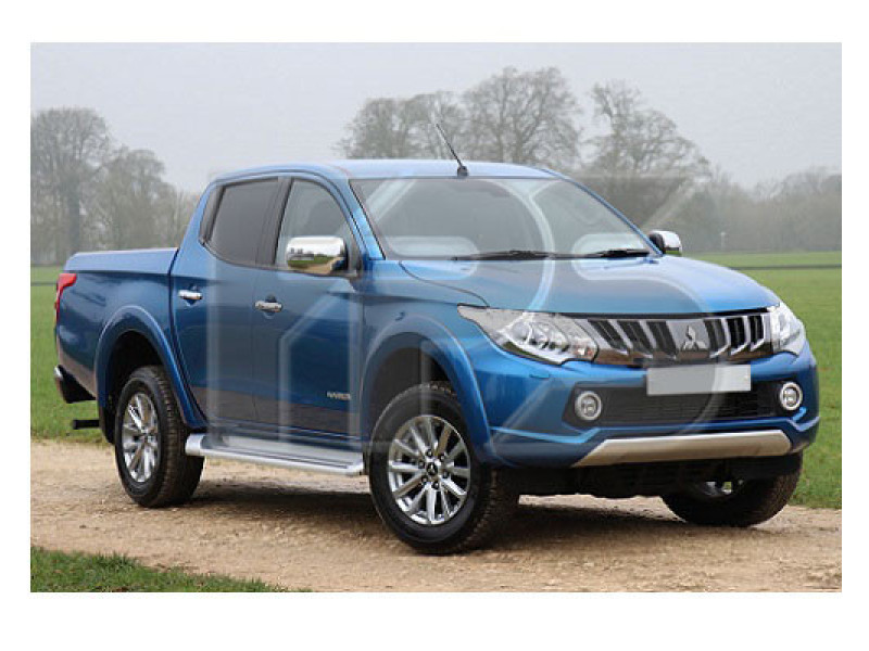 Скло дверне переднє ліве Mitsubishi L200 15- (XYG)