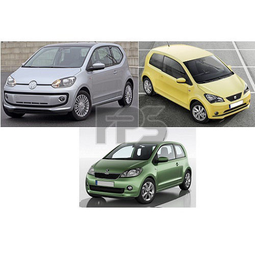 Скло дверне переднє праве VW Up 12- / Seat MII 12- / Skoda Citigo 12- (3 дв.) Sekurit GS 7443 D306-X