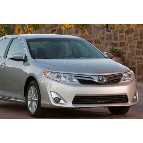 Окуляр решітки переднього бампера правий Toyota Camry XV50 LE 2011-2014 USA темно-сірий OEM 5212506320