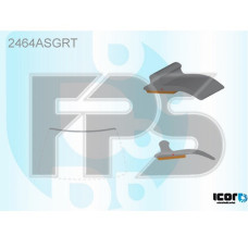 Молдинг лобового скла BMW X3 F25 10-