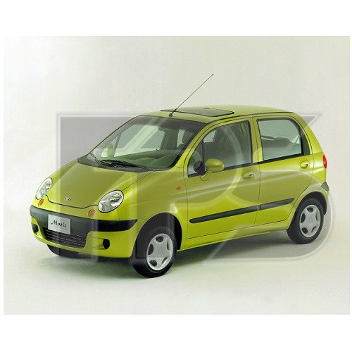 Скло дверне заднє ліве Daewoo Matiz 98- / Chery QQ 03-13 (XYG)