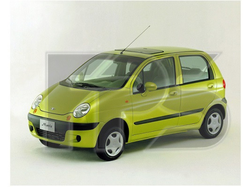 Скло дверне заднє ліве Daewoo Matiz 98- / Chery QQ 03-13 (XYG)