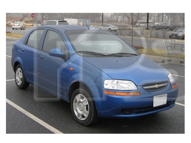 Скло дверне заднє праве Chevrolet Aveo T200 04-06 седан (XYG)