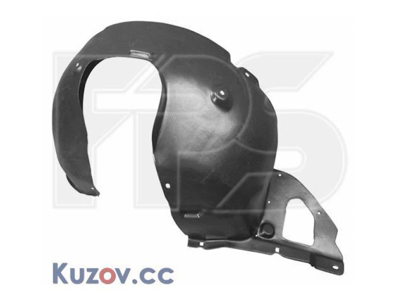Підкрилок передній лівий Peugeot 208 2012- FPS