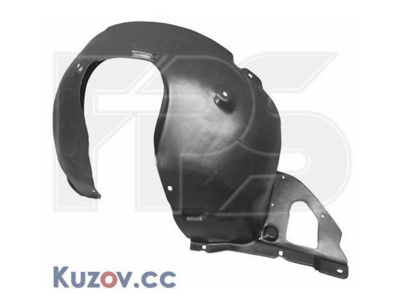 Підкрилок передній правий Peugeot 208 2012- FPS
