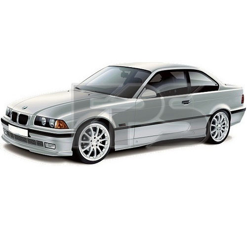 Лобове скло BMW 3 E36 coupe/cabrio 1990-1999 (Pilkington)