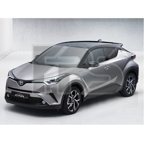 Скло дверне переднє праве Toyota C-HR 16- Sekurit