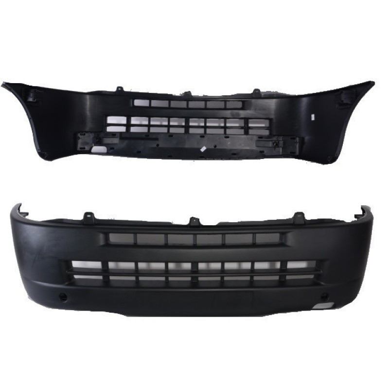 Бампер передній без отворів ПТФ Citroen Jumper, Fiat Ducato, Peugeot Boxer 1994-2001 LKQ 1302624604