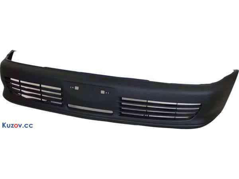 Бампер передній чорний без отворів Mitsubishi Lancer 1992-1995 LKQ MB912121