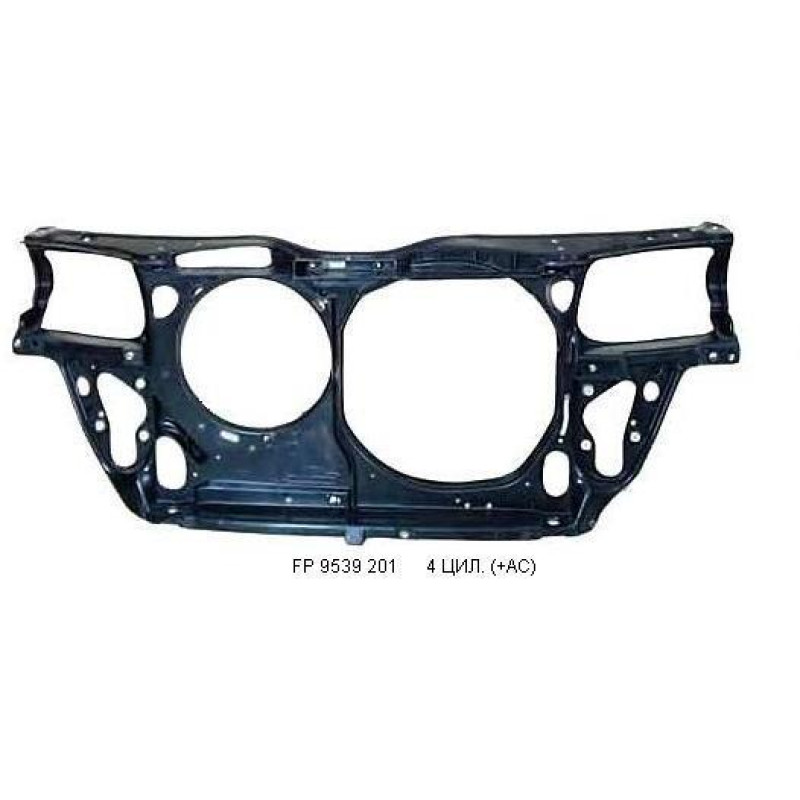 Передня панель VW Passat B5 97-00, 4 цил.,  AC (LKQ) KH9539 201 3B0805594G