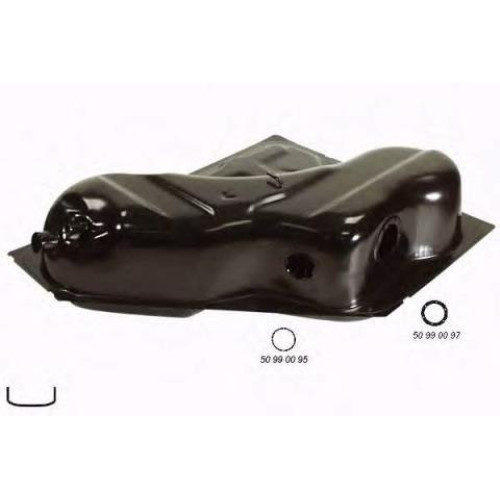 Паливний бак універсал Opel Astra F 1991-1997 Klokkerholm 0802010