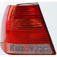 Ліхтар задній VW Bora 99-05 правий (Depo) біла вставка 1J5945096AA