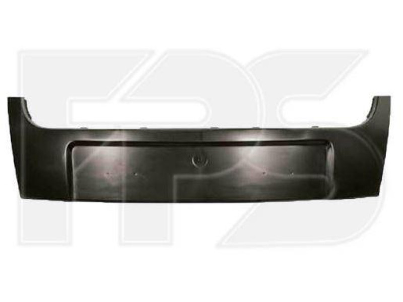 Накладка переднього бампера Renault Scenic 2012-2014 (FPS)