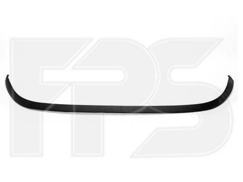 Спойлер переднього бампера Renault Scenic 2009-2012 FPS