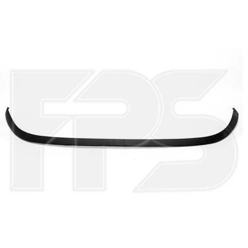 Спойлер переднього бампера Renault Scenic 2009-2012 FPS