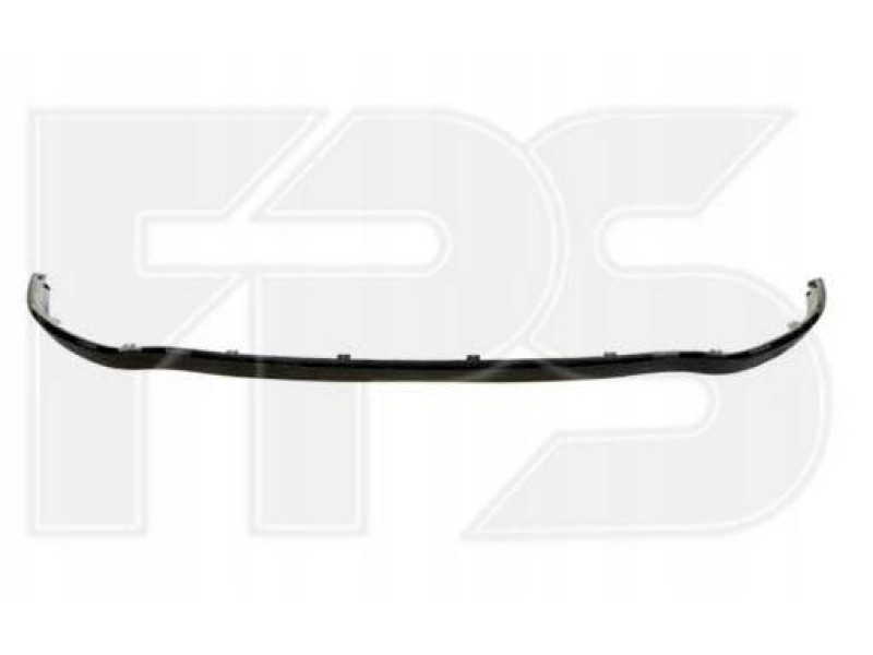 Спойлер переднього бампера Renault Fluence 2013-2017 FPS